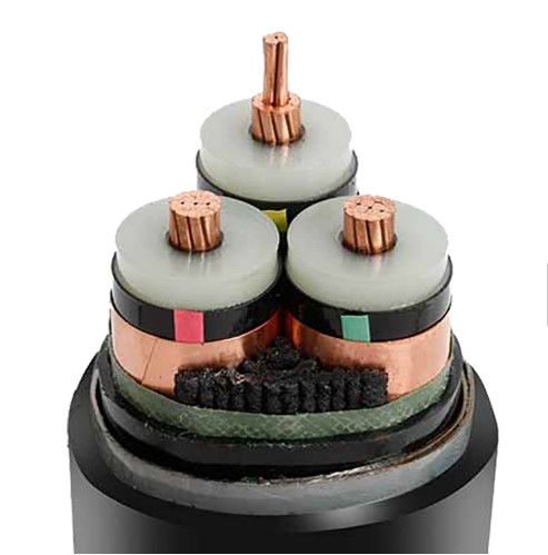Steel Tape Armour 3 Core 11kv XLPE Power Cables Fire Resistant
